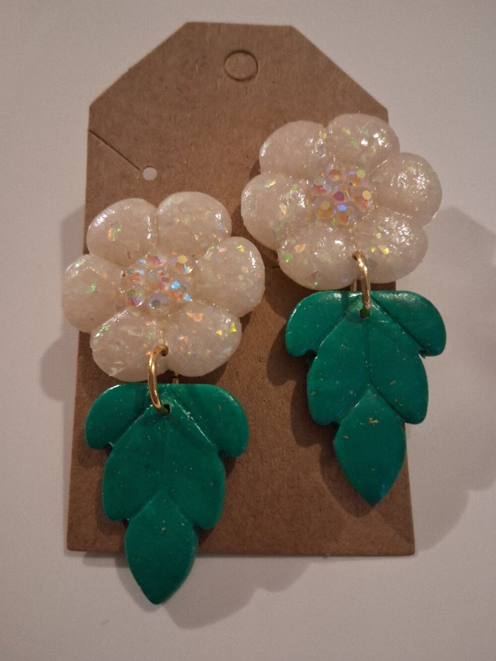 Handmade Flower Earrings